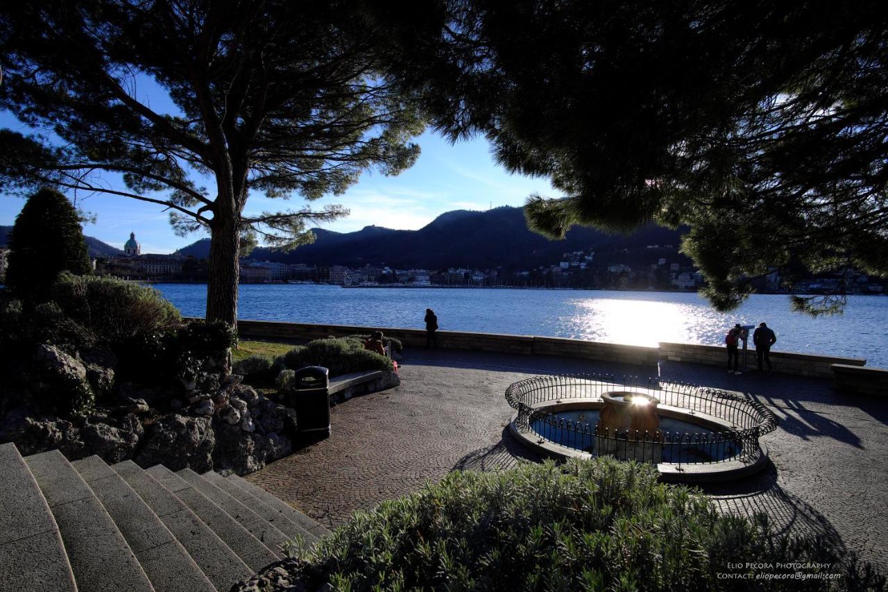 Appartamenti Monti Como Lake Брунате Экстерьер фото